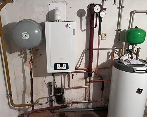 instalace plynového kotle