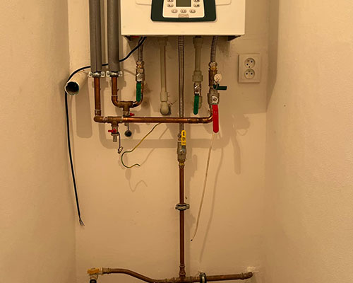 instalace plynového kotle